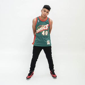 Shawn Kemp Seattle Supersonics HWC Youth NBA Swingman Jersey