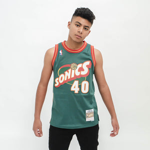 Shawn Kemp Seattle Supersonics HWC Youth NBA Swingman Jersey