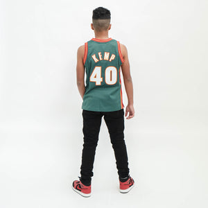 Shawn Kemp Seattle Supersonics HWC Youth NBA Swingman Jersey