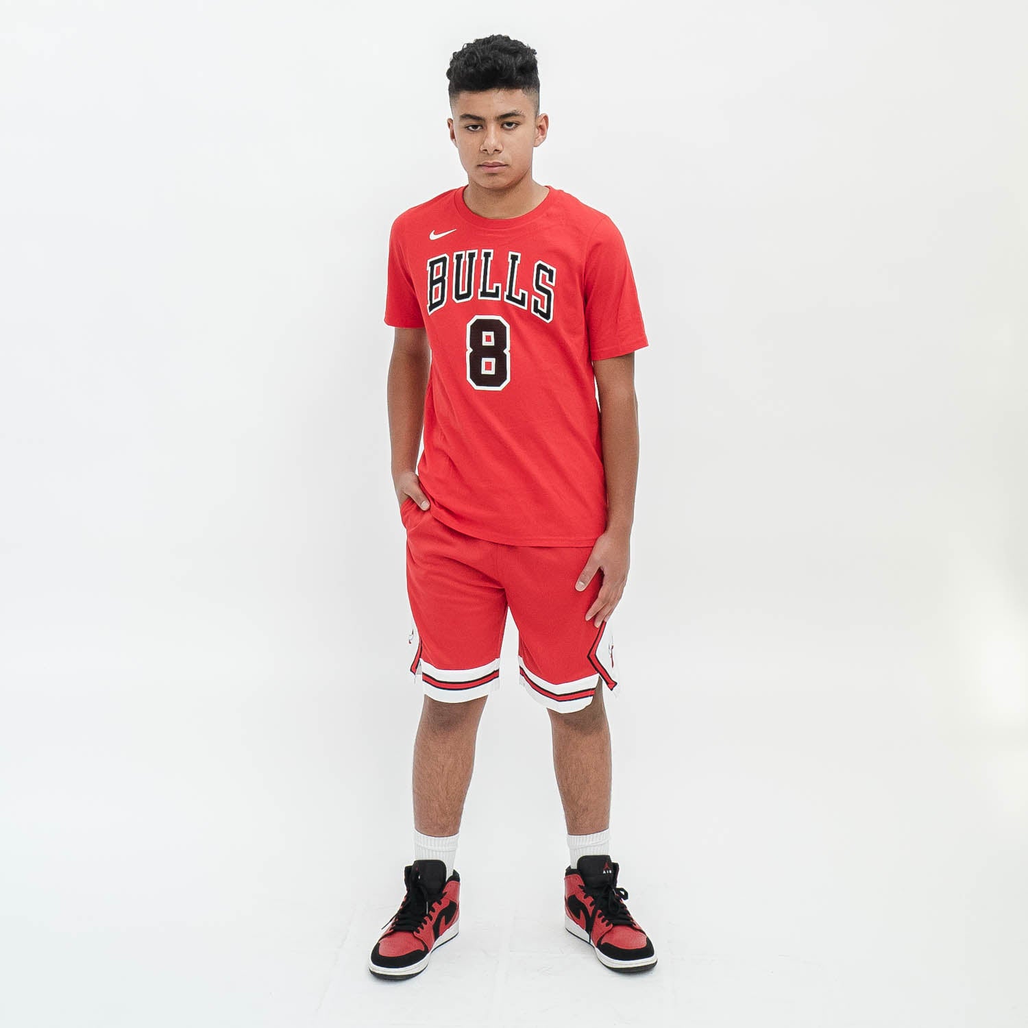 Chicago Bulls Nike Icon Swingman Short - Youth