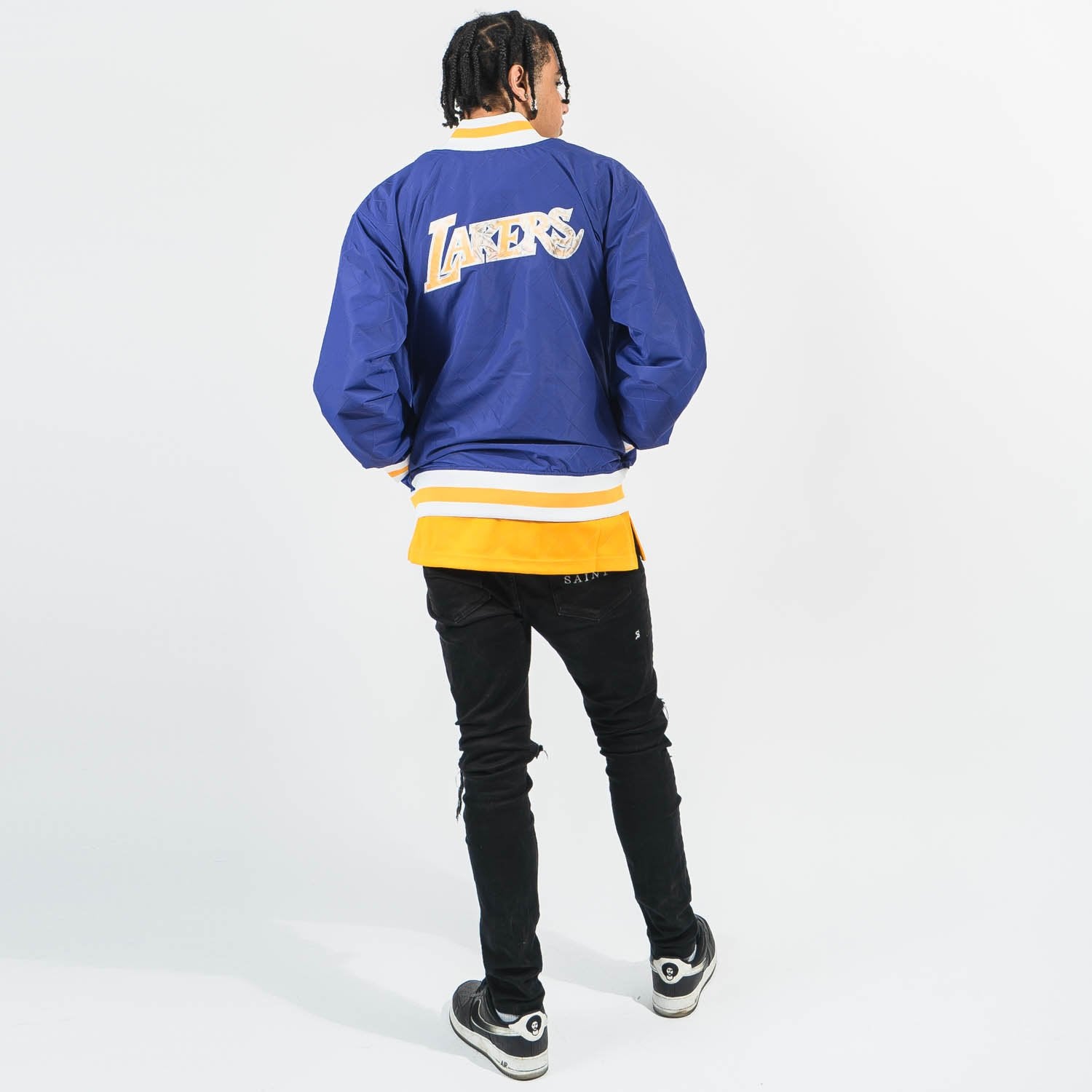 Mitcell & Ness LA Lakers 75th Anniversary Warm Up Jacket