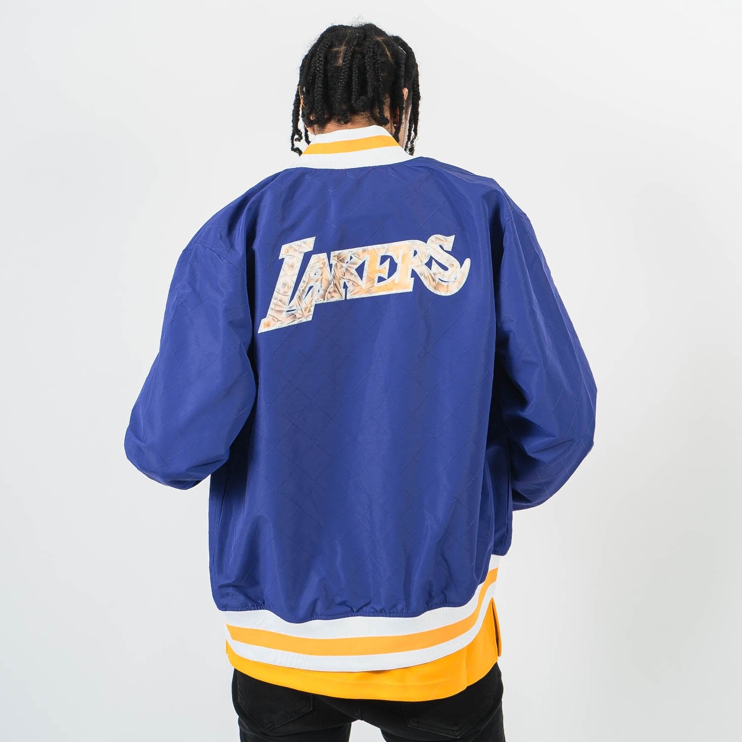 Los Angeles Lakers 75th Anniversary NBA Warm Up Jacket – Basketball Jersey  World