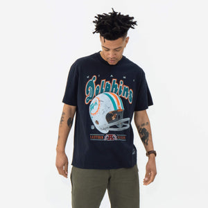 Miami Dolphins Vintage Helmet NFL T-Shirt