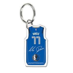 Luka Dončić Dallas Mavericks Premium Acrylic NBA Keyring