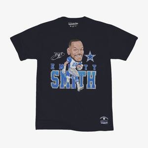 Emmitt Smith Dallas Cowboys Vintage Caricature NFL T-Shirt