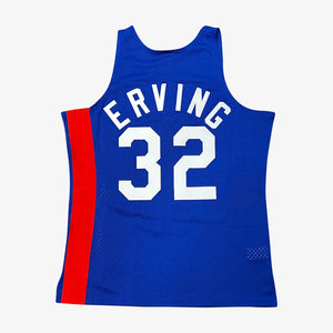 Julius Erving New Jersey Nets Hardwood Classics Throwback NBA Swingman Jersey