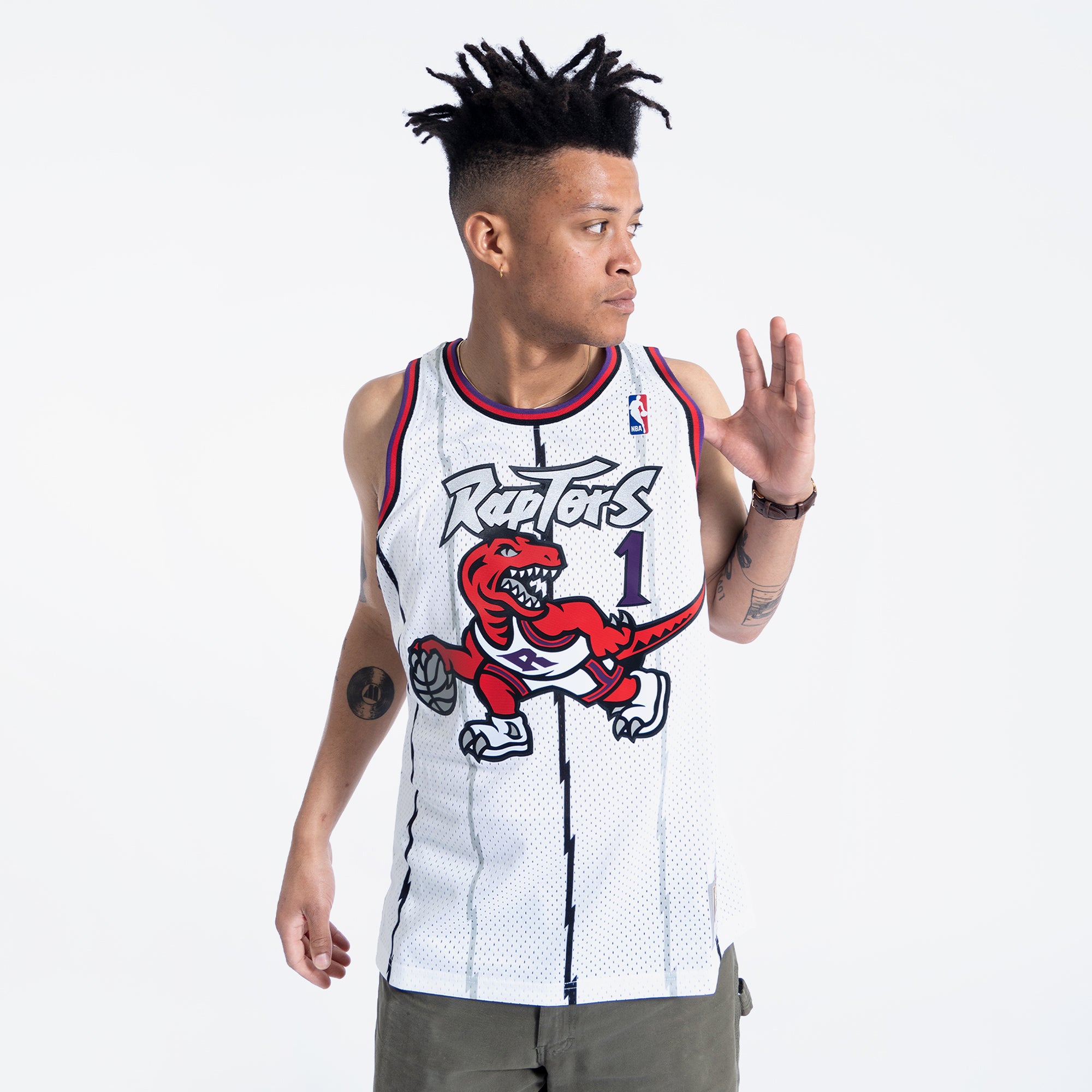 Mitchell & Ness NBA Toronto Raptors Tracy McGrady Swingman Jersey