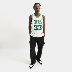 Larry Bird Boston Celtics Hardwood Classic Throwback NBA Swingman Jersey