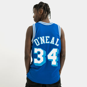 Shaquille O'Neal Los Angeles Lakers HWC Throwback NBA Swingman Jersey