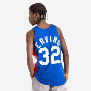 Julius Erving New Jersey Nets Hardwood Classics Throwback NBA Swingman Jersey