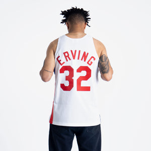 Julius Erving New Jersey Nets Hardwood Classics Throwback NBA Swingman Jersey