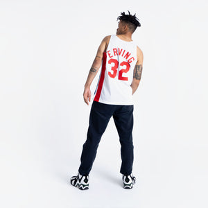Julius Erving New Jersey Nets Hardwood Classics Throwback NBA Swingman Jersey