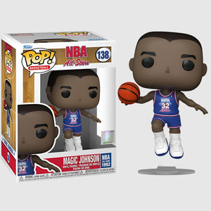 Magic Johnson 1992 West All Star Hardwood Classics NBA Legends Pop Vinyl