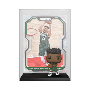 Giannis Antetokounmpo Milwaukee Bucks NBA Trading Card Pop Vinyl