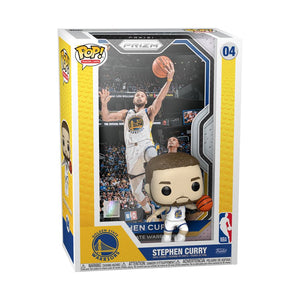 Stephen Curry Golden State Warriors NBA Trading Card Pop Vinyl