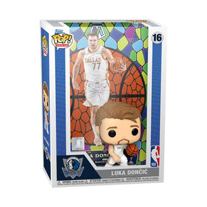 Luka Dončić Dallas Mavericks NBA Mosaic Trading Card Pop Vinyl