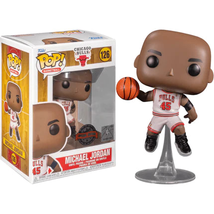  Michael Jordan #45 (Chicago Bulls) NBA Funko Pop! Exclusive :  Funko: Sports & Outdoors