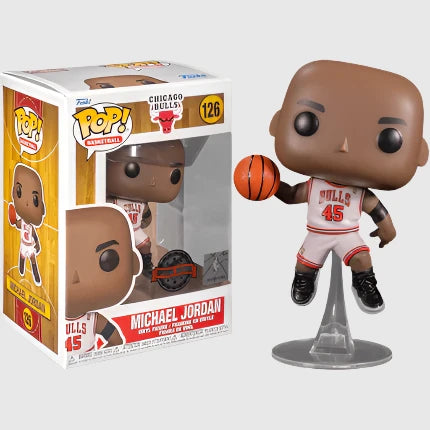  Michael Jordan #45 (Chicago Bulls) NBA Funko Pop! Exclusive :  Funko: Sports & Outdoors