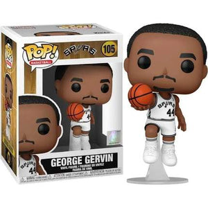 George Gervin San Antonio Spurs Hardwood Classics NBA Legends Pop Vinyl