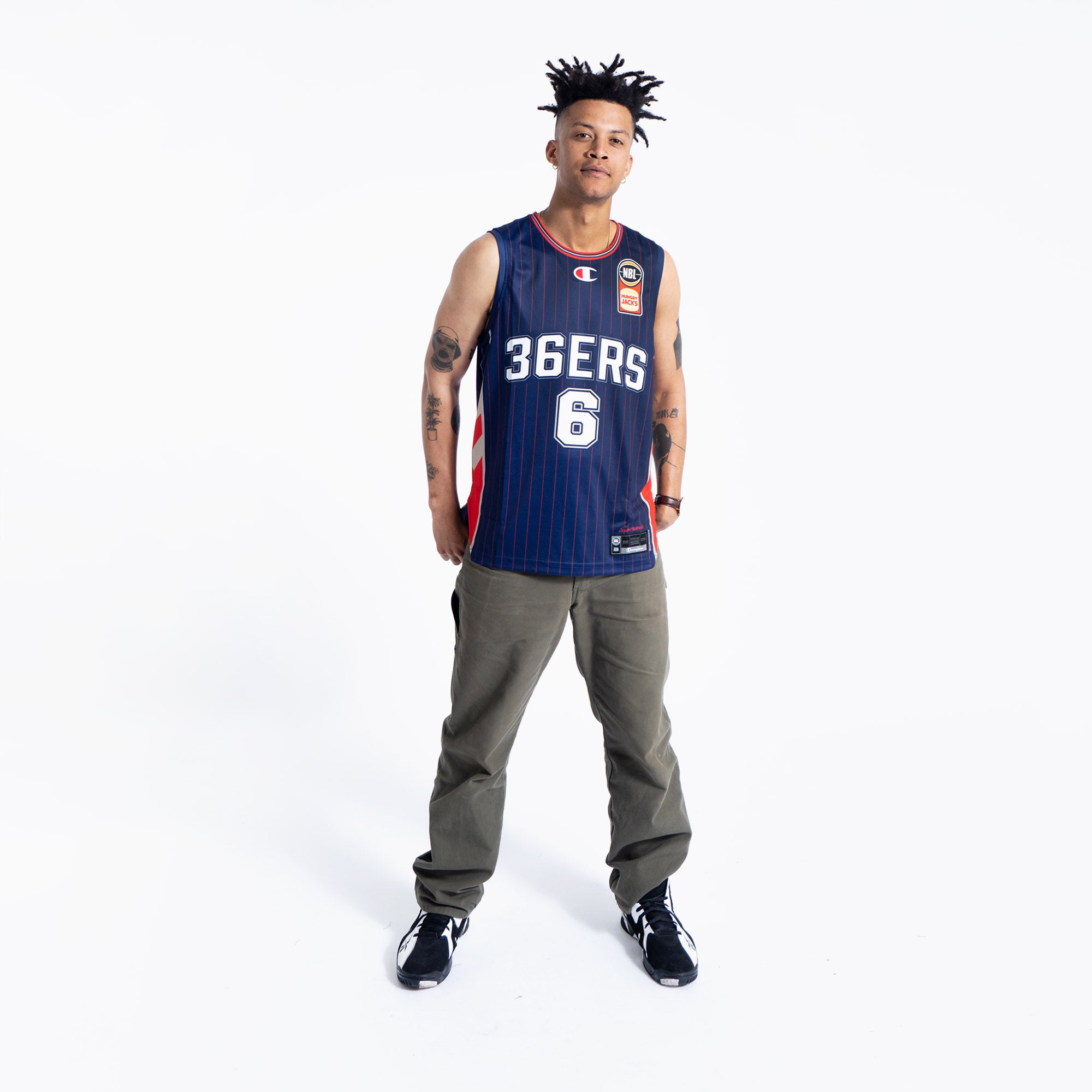 adelaide 36ers jersey white