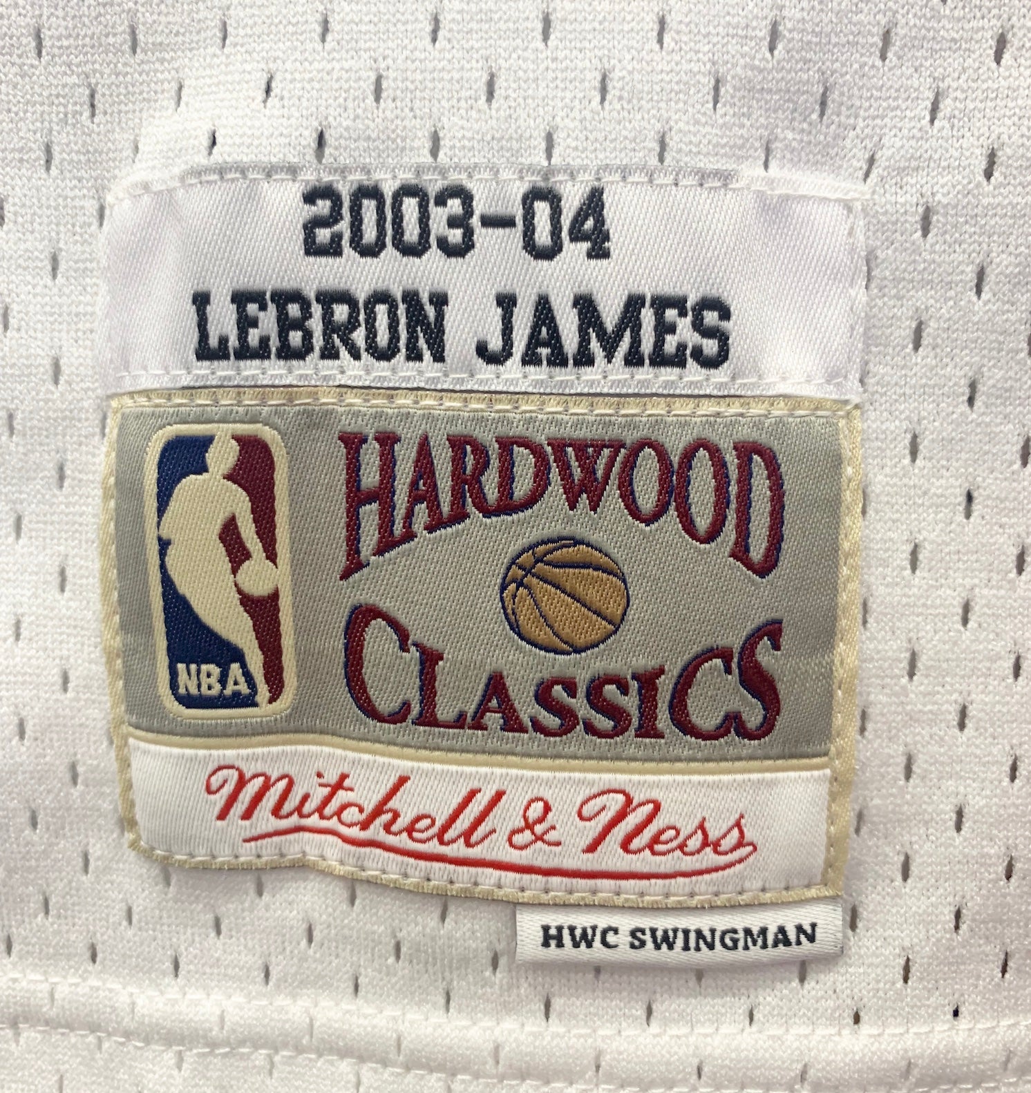 LeBron James Cleveland Cavaliers Hardwood Classics Home Throwback NBA –  Basketball Jersey World