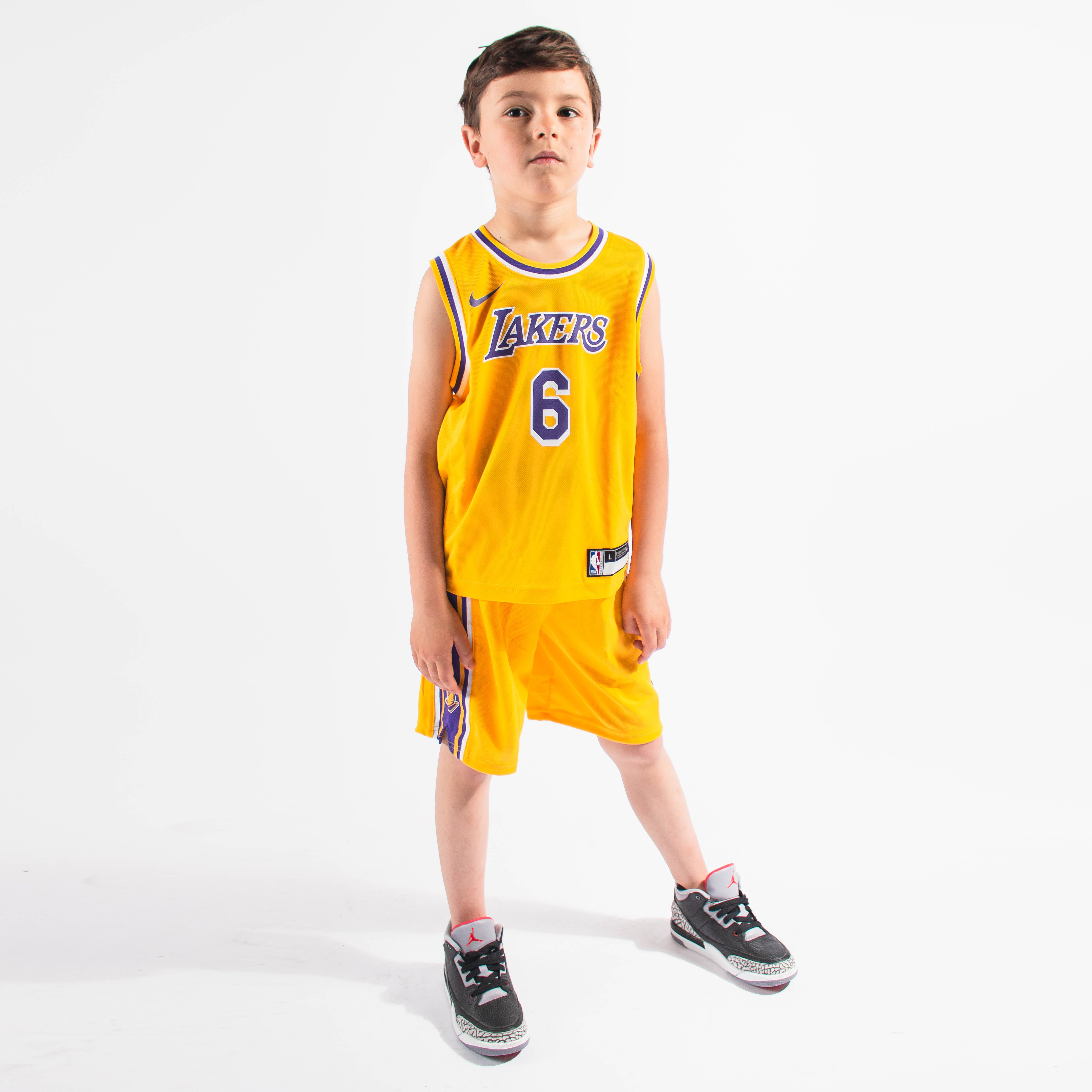 LeBron James Los Angeles Lakers 2023 Icon Edition Boys NBA Box Set – Basketball  Jersey World
