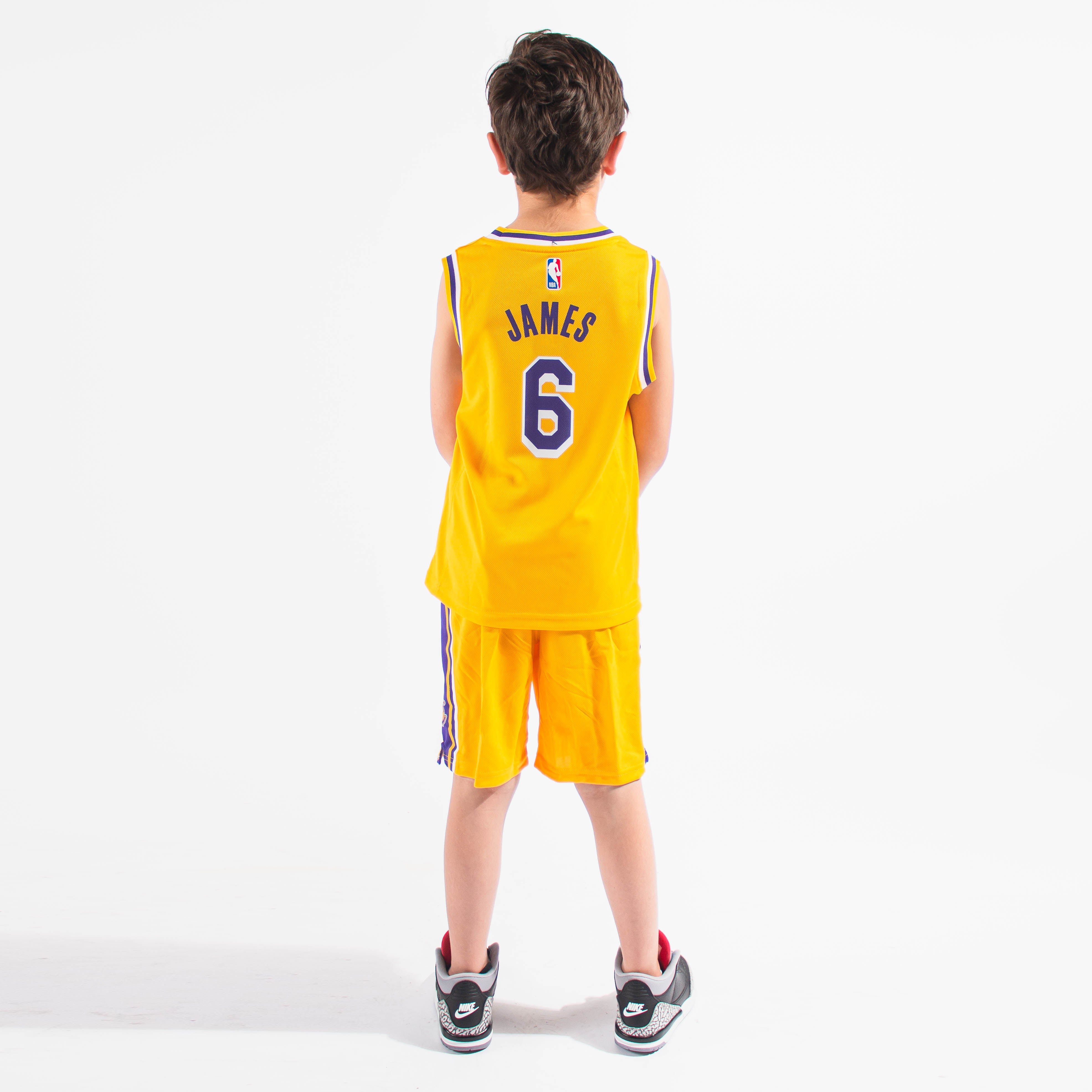 Los Angeles Lakers Nike Icon Replica Jersey - LeBron James - Kids