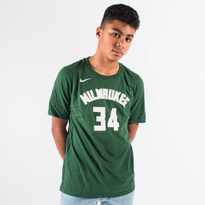 Giannis Antetokounmpo Milwaukee Bucks Icon Edition Youth NBA T-Shirt