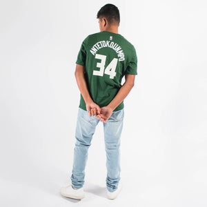 Giannis Antetokounmpo Milwaukee Bucks Icon Edition Youth NBA T-Shirt