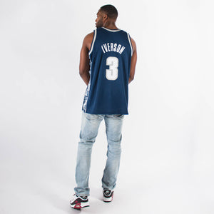 Allen Iverson Georgetown Hoyas HWC Throwback NCAA Swingman Jersey