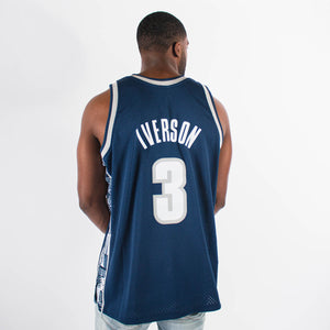 Allen Iverson Georgetown Hoyas HWC Throwback NCAA Swingman Jersey