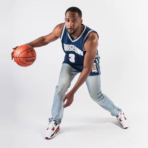 Allen Iverson Georgetown Hoyas HWC Throwback NCAA Swingman Jersey
