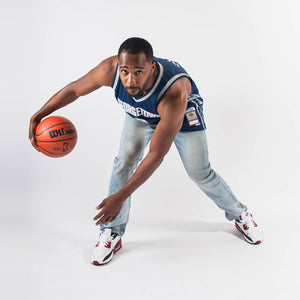 Allen Iverson Georgetown Hoyas HWC Throwback NCAA Swingman Jersey