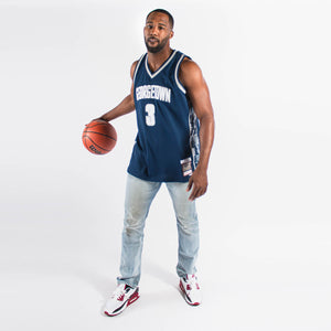 Allen Iverson Georgetown Hoyas HWC Throwback NCAA Swingman Jersey