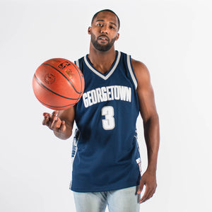 Allen Iverson Georgetown Hoyas HWC Throwback NCAA Swingman Jersey
