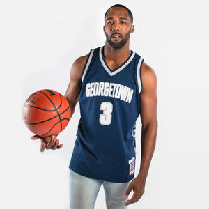 Allen Iverson Georgetown Hoyas HWC Throwback NCAA Swingman Jersey