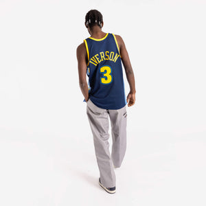 Allen Iverson Denver Nuggets Hardwood Classics Throwback NBA Swingman Jersey