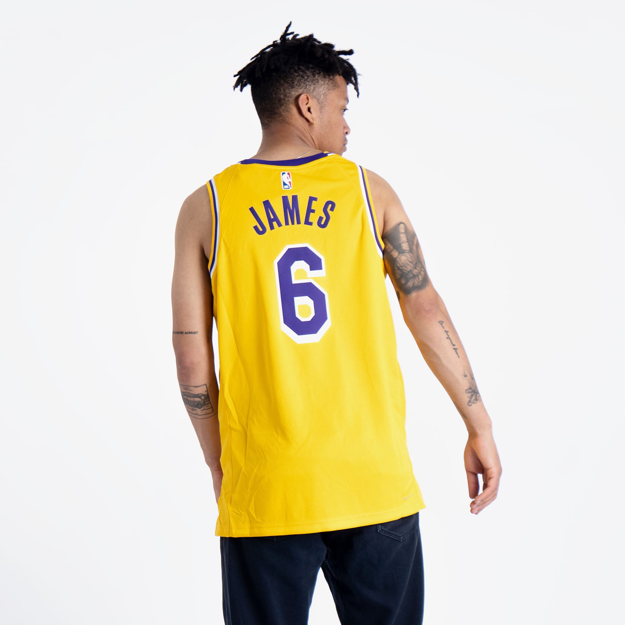 LeBron James Los Angeles Lakers 2023 Icon Edition Youth NBA Swingman J –  Basketball Jersey World