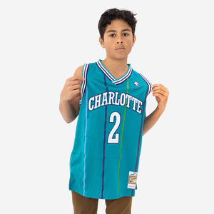 Larry Johnson Charlotte Hornets HWC Youth NBA Swingman Jersey