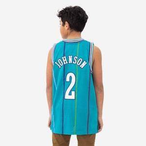 Larry Johnson Charlotte Hornets HWC Youth NBA Swingman Jersey