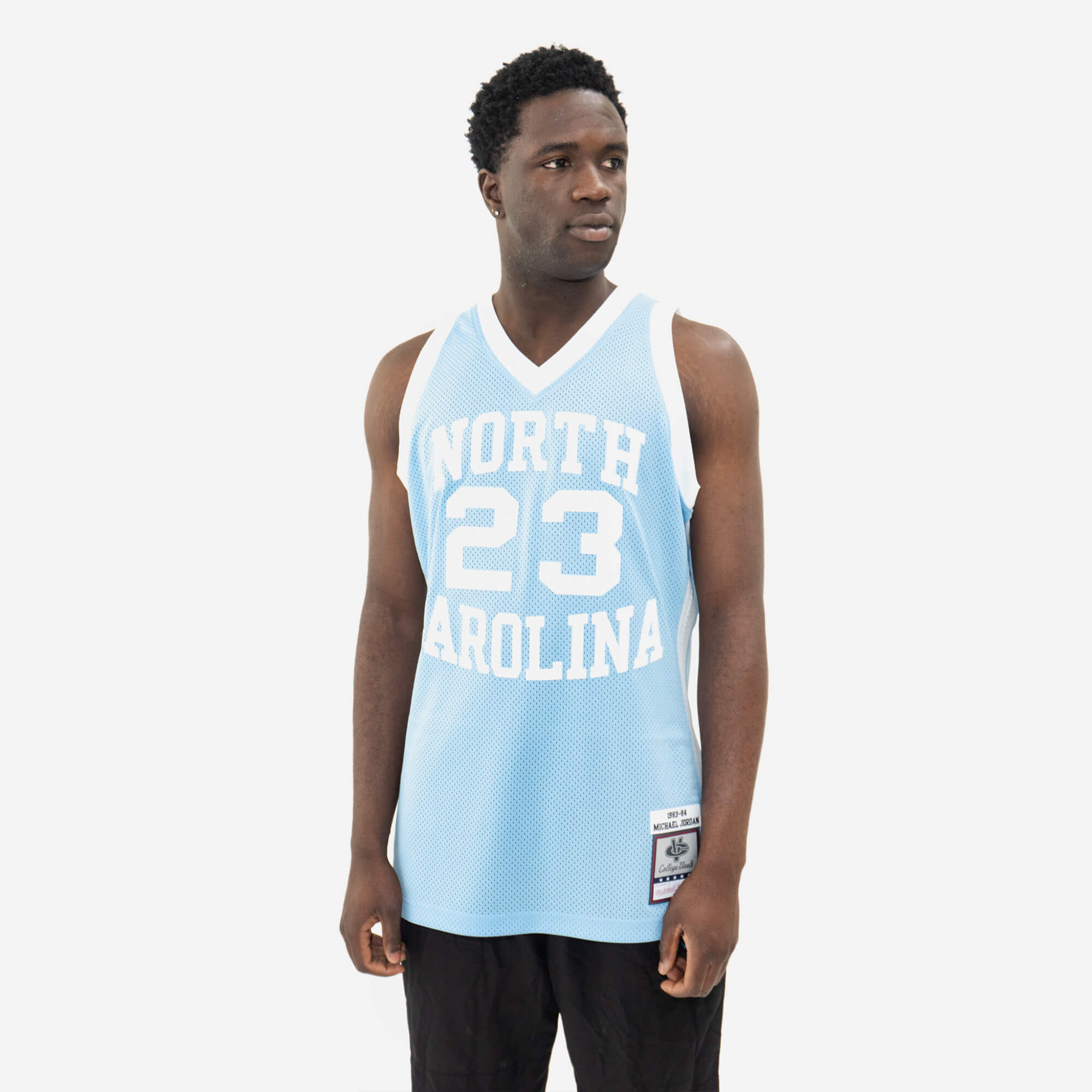 Michael Jordan's game-worn North Carolina jersey sells for record £1m