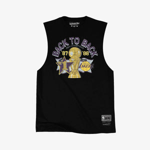 Los Angeles Lakers Vintage Champions NBA Muscle Tank