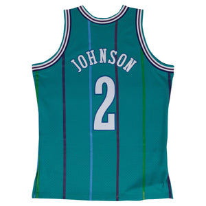 Larry Johnson Charlotte Hornets Throwback NBA Swingman Jersey