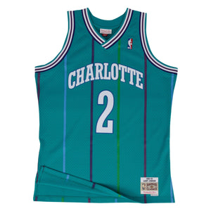 Larry Johnson Charlotte Hornets Throwback NBA Swingman Jersey