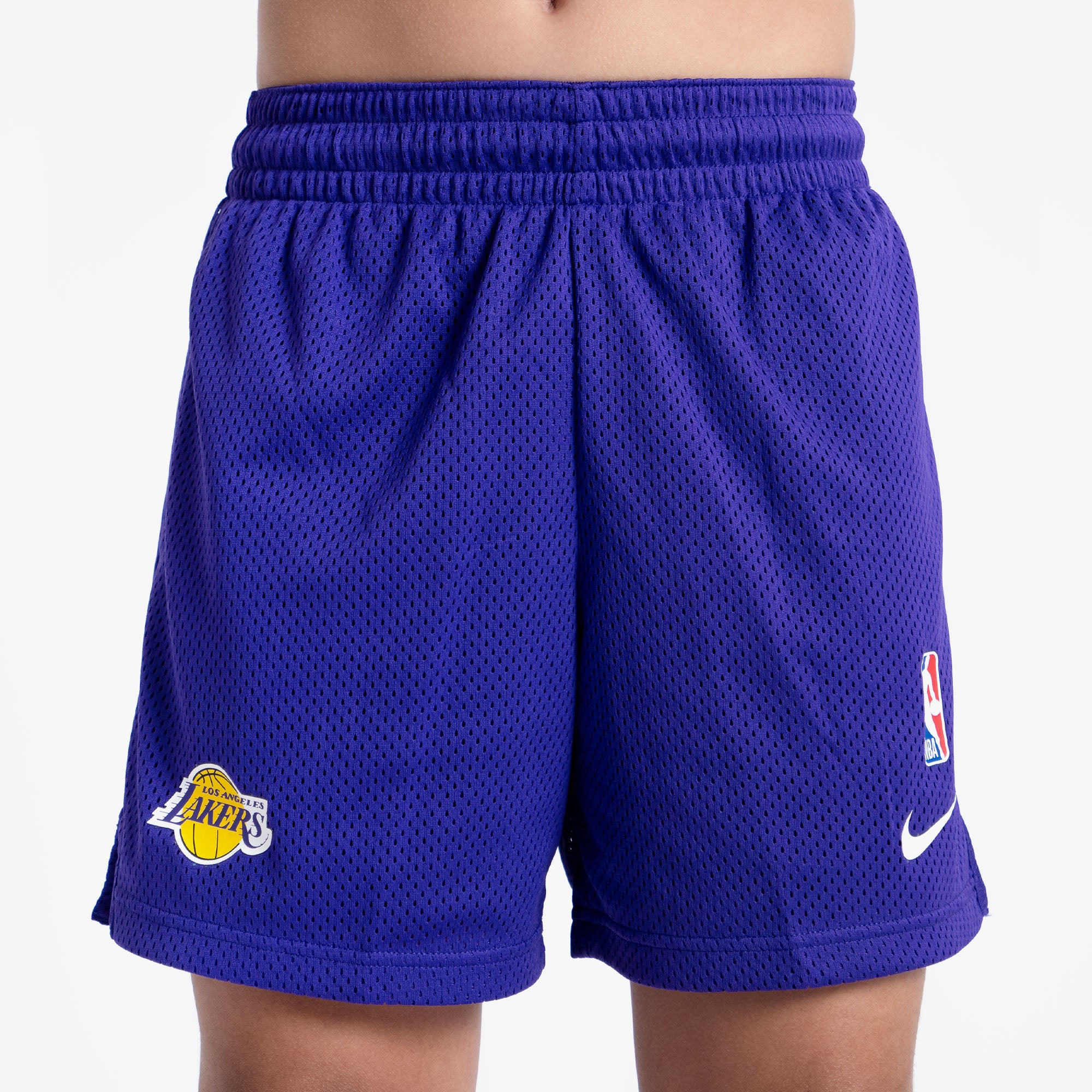 Los Angeles Lakers Dri-Fit Youth NBA Shorts – Basketball Jersey World