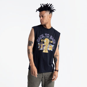 Los Angeles Lakers Vintage Champions NBA Muscle Tank