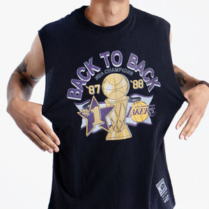 Los Angeles Lakers Vintage Champions NBA Muscle Tank