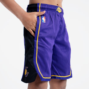 Los Angeles Lakers 2024 Statement Edition Swingman Youth NBA Shorts