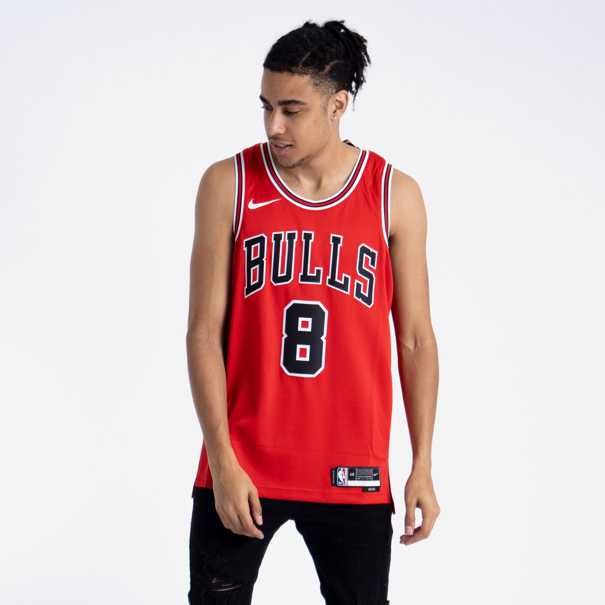 Authentic Zach Lavine Chicago Bulls NBA Nike City Edition Swingman Jersey