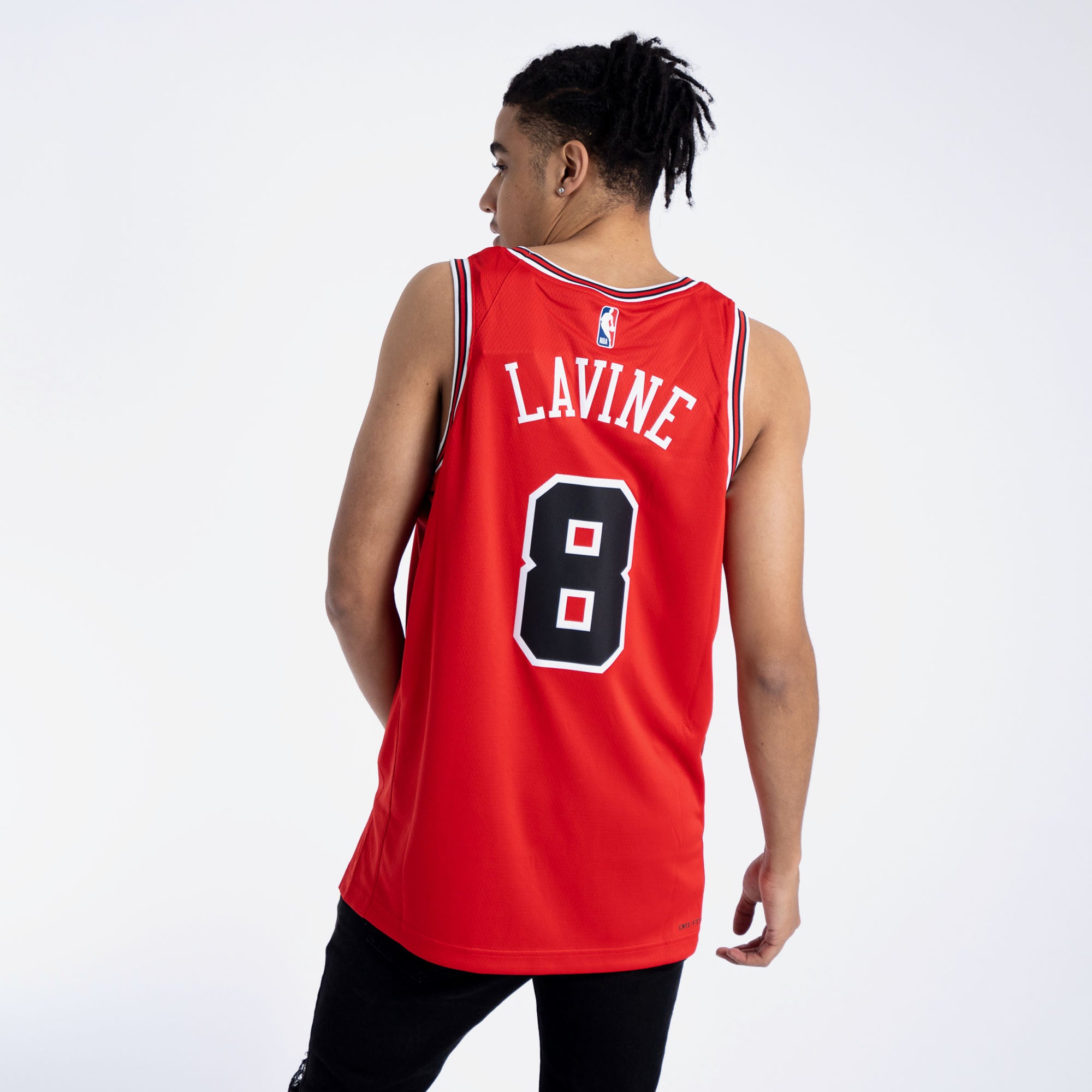 2023/24 Bulls LAVINE #8 Black City Edition NBA Jerseys 热压